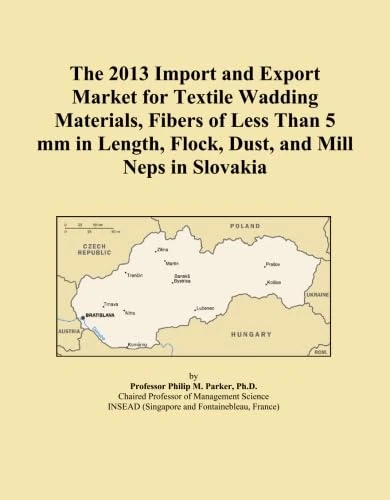 The 2013 Import and Export Market for Textile Wadding Materials, Fibers of Less Than 5 mm in Length, Flock, Dust, and Mill Neps in Slovakia