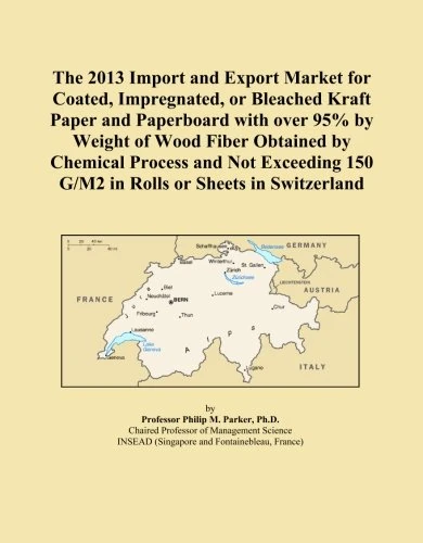 The 2013 Import and Export Market for Coated, Impregnated, or Bleached Kraft Paper and Paperboard with over 95% by Weight of Wood Fiber Obtained by ... 150 G/M2 in Rolls or Sheets in Switzerland