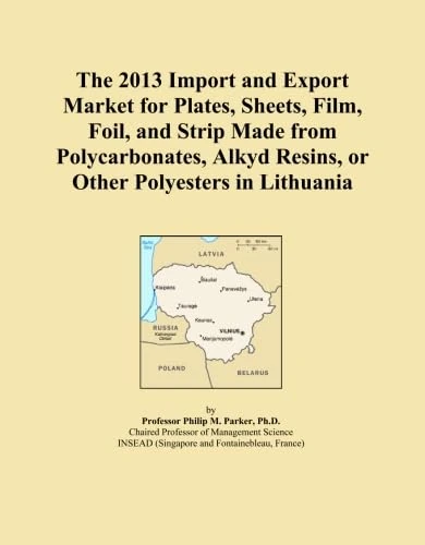 The 2013 Import and Export Market for Plates, Sheets, Film, Foil, and Strip Made from Polycarbonates, Alkyd Resins, or Other Polyesters in Lithuania