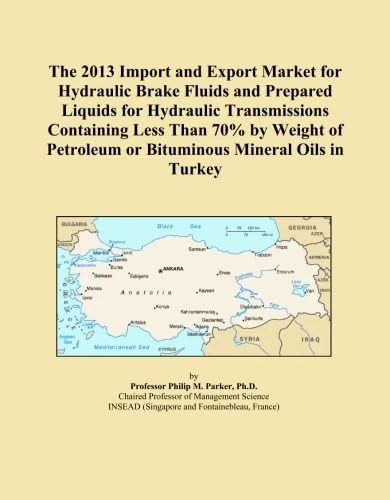 The 2013 Import and Export Market for Hydraulic Brake Fluids and Prepared Liquids for Hydraulic Transmissions Containing Less Than 70% by Weight of Petroleum or Bituminous Mineral Oils in Turkey