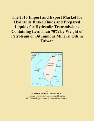 The 2013 Import and Export Market for Hydraulic Brake Fluids and Prepared Liquids for Hydraulic Transmissions Containing Less Than 70% by Weight of Petroleum or Bituminous Mineral Oils in Taiwan