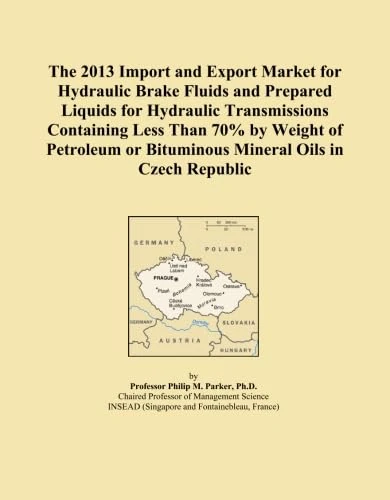 The 2013 Import and Export Market for Hydraulic Brake Fluids and Prepared Liquids for Hydraulic Transmissions Containing Less Than 70% by Weight of ... or Bituminous Mineral Oils in Czech Republic