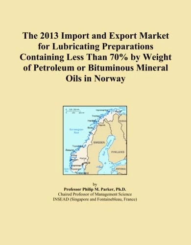 The 2013 Import and Export Market for Lubricating Preparations Containing Less Than 70% by Weight of Petroleum or Bituminous Mineral Oils in Norway