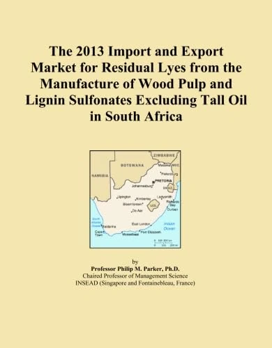 The 2013 Import and Export Market for Residual Lyes from the Manufacture of Wood Pulp and Lignin Sulfonates Excluding Tall Oil in South Africa