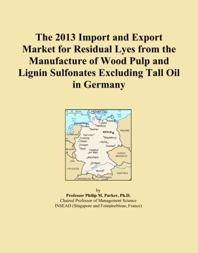 The 2013 Import and Export Market for Residual Lyes from the Manufacture of Wood Pulp and Lignin Sulfonates Excluding Tall Oil in Germany