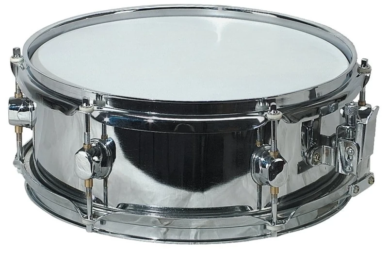 PURE GEWA Snare Drum Classic Steel 12x4.5" chrome-plated steel