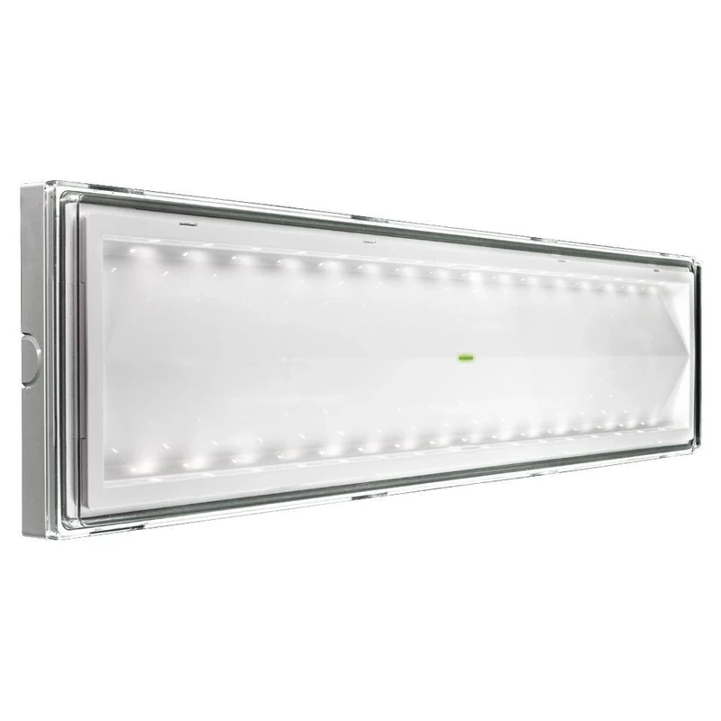 Beghelli BEG8584 Emergency LED Ceiling Light, 18 W, Multicoloured, Glass; Polycarbonate, Steel