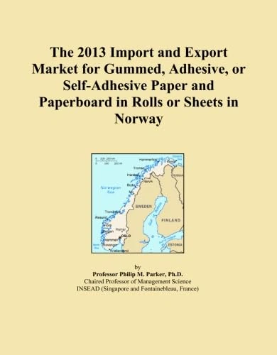 The 2013 Import and Export Market for Gummed, Adhesive, or Self-Adhesive Paper and Paperboard in Rolls or Sheets in Norway