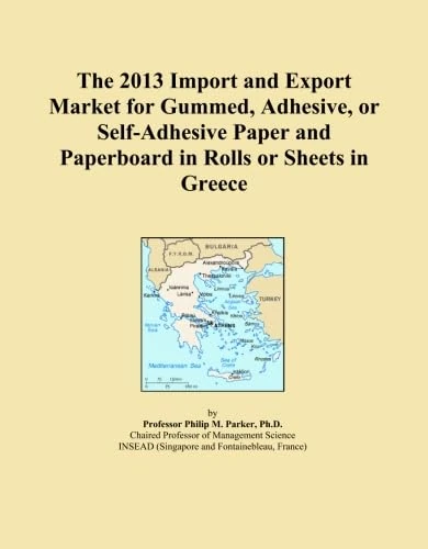 The 2013 Import and Export Market for Gummed, Adhesive, or Self-Adhesive Paper and Paperboard in Rolls or Sheets in Greece