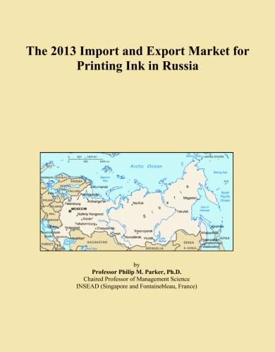 The 2013 Import and Export Market for Printing Ink in Russia