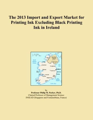 The 2013 Import and Export Market for Printing Ink Excluding Black Printing Ink in Ireland