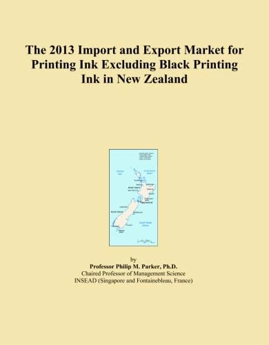 The 2013 Import and Export Market for Printing Ink Excluding Black Printing Ink in New Zealand