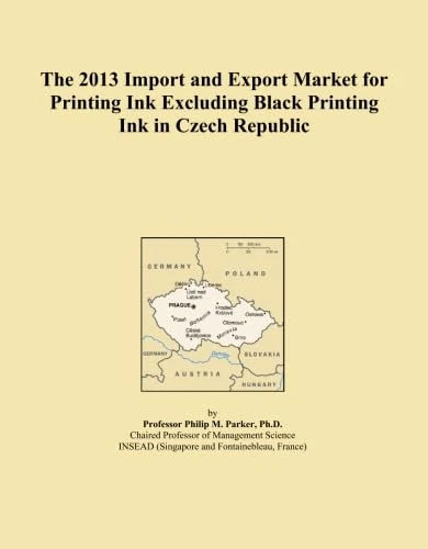 The 2013 Import and Export Market for Printing Ink Excluding Black Printing Ink in Czech Republic