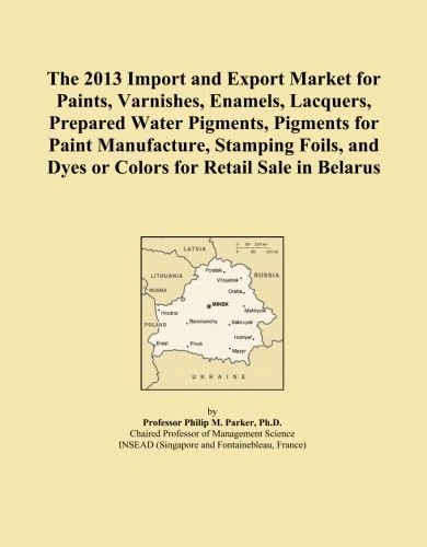 The 2013 Import and Export Market for Paints, Varnishes, Enamels, Lacquers, Prepared Water Pigments, Pigments for Paint Manufacture, Stamping Foils, and Dyes or Colors for Retail Sale in Belarus