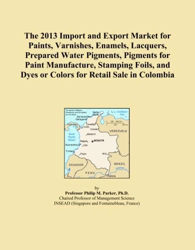 The 2013 Import and Export Market for Paints, Varnishes, Enamels, Lacquers, Prepared Water Pigments, Pigments for Paint Manufacture, Stamping Foils, and Dyes or Colors for Retail Sale in Colombia