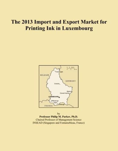 The 2013 Import and Export Market for Printing Ink in Luxembourg