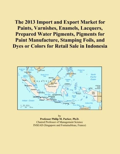 The 2013 Import and Export Market for Paints, Varnishes, Enamels, Lacquers, Prepared Water Pigments, Pigments for Paint Manufacture, Stamping Foils, and Dyes or Colors for Retail Sale in Indonesia