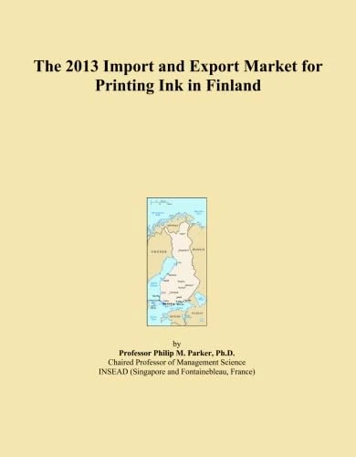 The 2013 Import and Export Market for Printing Ink in Finland