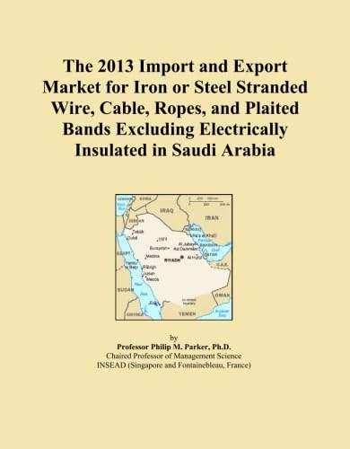 The 2013 Import and Export Market for Iron or Steel Stranded Wire, Cable, Ropes, and Plaited Bands Excluding Electrically Insulated in Saudi Arabia