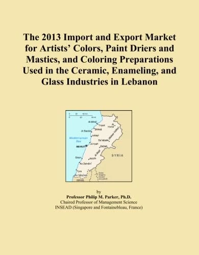 The 2013 Import and Export Market for Artists' Colors, Paint Driers and Mastics, and Coloring Preparations Used in the Ceramic, Enameling, and Glass Industries in Lebanon