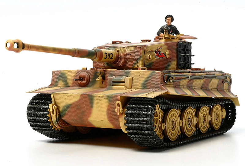 Tamiya 1/48 German Tiger I Late Production Tank Model Kit