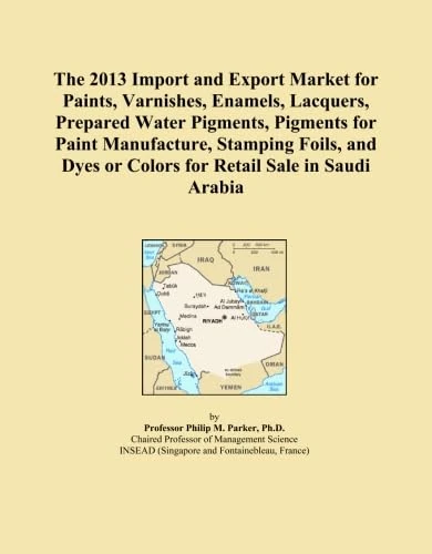 The 2013 Import and Export Market for Paints, Varnishes, Enamels, Lacquers, Prepared Water Pigments, Pigments for Paint Manufacture, Stamping Foils, and Dyes or Colors for Retail Sale in Saudi Arabia