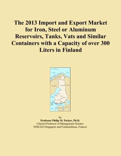 The 2013 Import and Export Market for Iron, Steel or Aluminum Reservoirs, Tanks, Vats and Similar Containers with a Capacity of over 300 Liters in Finland