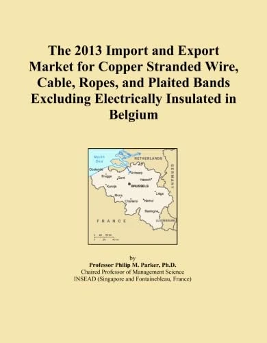 The 2013 Import and Export Market for Copper Stranded Wire, Cable, Ropes, and Plaited Bands Excluding Electrically Insulated in Belgium