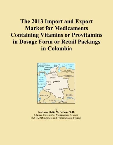 The 2013 Import and Export Market for Medicaments Containing Vitamins or Provitamins in Dosage Form or Retail Packings in Colombia