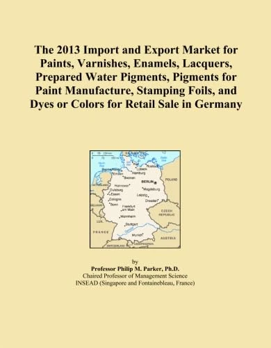 The 2013 Import and Export Market for Paints, Varnishes, Enamels, Lacquers, Prepared Water Pigments, Pigments for Paint Manufacture, Stamping Foils, and Dyes or Colors for Retail Sale in Germany