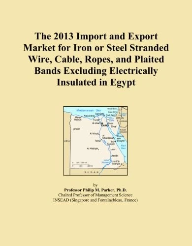 The 2013 Import and Export Market for Iron or Steel Stranded Wire, Cable, Ropes, and Plaited Bands Excluding Electrically Insulated in Egypt