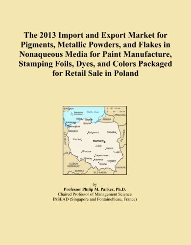 The 2013 Import and Export Market for Pigments, Metallic Powders, and Flakes in Nonaqueous Media for Paint Manufacture, Stamping Foils, Dyes, and Colors Packaged for Retail Sale in Poland