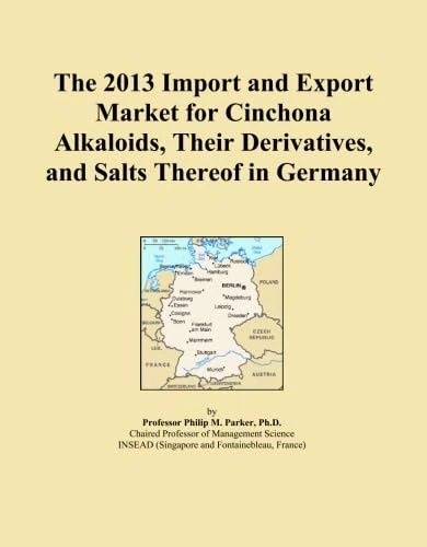 The 2013 Import and Export Market for Cinchona Alkaloids, Their Derivatives, and Salts Thereof in Germany