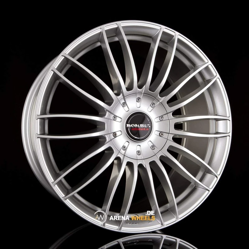 Borbet CW 3 8.5 x 19 ET 45 Bolt Circle 5 x 120 Hub Centering 72.6 CW3 85945120572.6STS/BMW, Sterling Silver