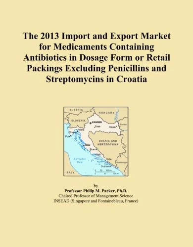 The 2013 Import and Export Market for Medicaments Containing Antibiotics in Dosage Form or Retail Packings Excluding Penicillins and Streptomycins in Croatia