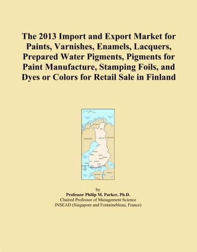 The 2013 Import and Export Market for Paints, Varnishes, Enamels, Lacquers, Prepared Water Pigments, Pigments for Paint Manufacture, Stamping Foils, and Dyes or Colors for Retail Sale in Finland