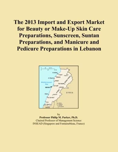 The 2013 Import and Export Market for Beauty or Make-Up Skin Care Preparations, Sunscreen, Suntan Preparations, and Manicure and Pedicure Preparations in Lebanon