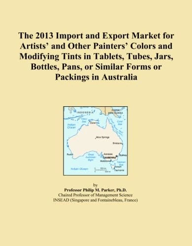 The 2013 Import and Export Market for Artists' and Other Painters' Colors and Modifying Tints in Tablets, Tubes, Jars, Bottles, Pans, or Similar Forms or Packings in Australia