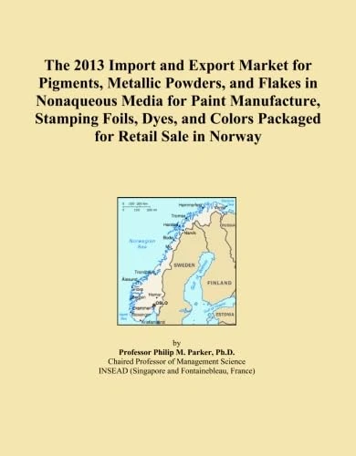 The 2013 Import and Export Market for Pigments, Metallic Powders, and Flakes in Nonaqueous Media for Paint Manufacture, Stamping Foils, Dyes, and Colors Packaged for Retail Sale in Norway