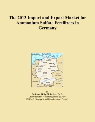 The 2013 Import and Export Market for Ammonium Sulfate Fertilizers in Germany
