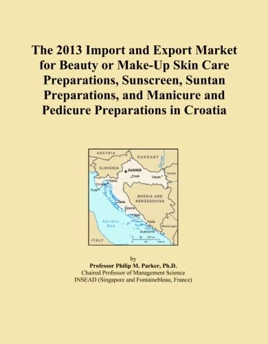 The 2013 Import and Export Market for Beauty or Make-Up Skin Care Preparations, Sunscreen, Suntan Preparations, and Manicure and Pedicure Preparations in Croatia