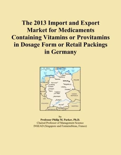 The 2013 Import and Export Market for Medicaments Containing Vitamins or Provitamins in Dosage Form or Retail Packings in Germany