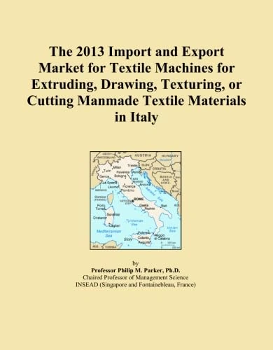 The 2013 Import and Export Market for Textile Machines for Extruding, Drawing, Texturing, or Cutting Manmade Textile Materials in Italy