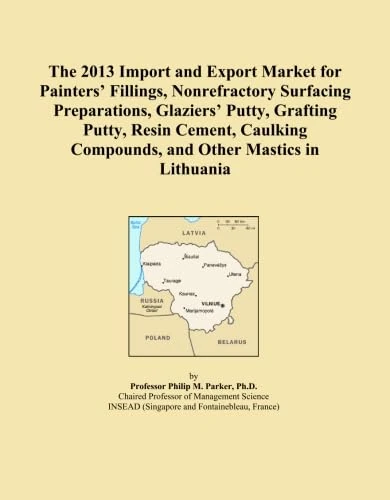 The 2013 Import and Export Market for Painters' Fillings, Nonrefractory Surfacing Preparations, Glaziers' Putty, Grafting Putty, Resin Cement, Caulking Compounds, and Other Mastics in Lithuania
