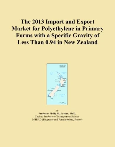 The 2013 Import and Export Market for Polyethylene in Primary Forms with a Specific Gravity of Less Than 0.94 in New Zealand