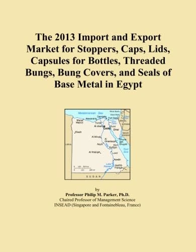 The 2013 Import and Export Market for Stoppers, Caps, Lids, Capsules for Bottles, Threaded Bungs, Bung Covers, and Seals of Base Metal in Egypt
