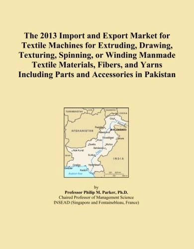 The 2013 Import and Export Market for Textile Machines for Extruding, Drawing, Texturing, Spinning, or Winding Manmade Textile Materials, Fibers, and Yarns Including Parts and Accessories in Pakistan