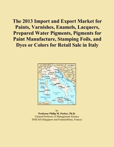 The 2013 Import and Export Market for Paints, Varnishes, Enamels, Lacquers, Prepared Water Pigments, Pigments for Paint Manufacture, Stamping Foils, and Dyes or Colors for Retail Sale in Italy