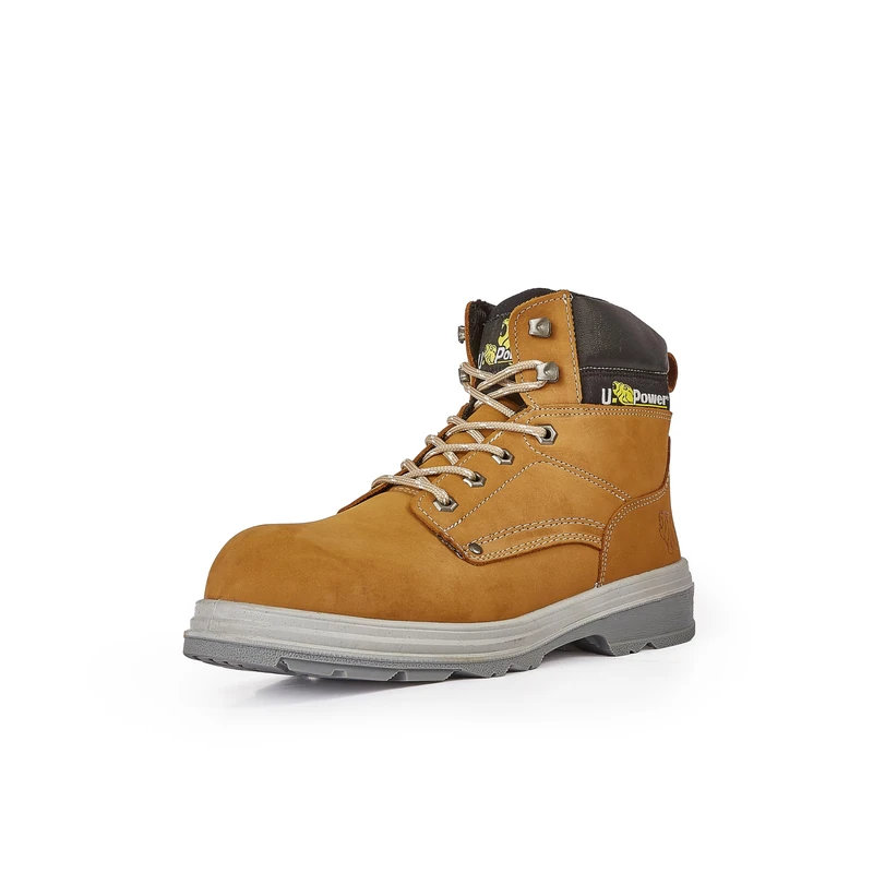 U Power Taxi L S3 FO SR Safety Shoes Taupe - Image 1