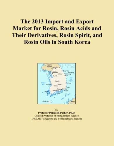 The 2013 Import and Export Market for Rosin, Rosin Acids and Their Derivatives, Rosin Spirit, and Rosin Oils in South Korea